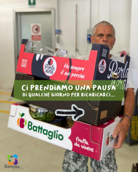 Dall’8 al 28 agosto siamo chiusi